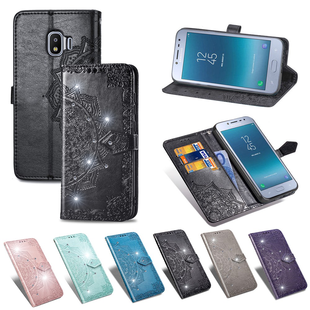 Bao Da Pu Nắp Gập Có Ngăn Đựng Thẻ In Hình Thời Trang Cho Samsung Galaxy J1 J2 J3 J120 Pro Core Prime Plus J330 2016 2018 | BigBuy360 - bigbuy360.vn