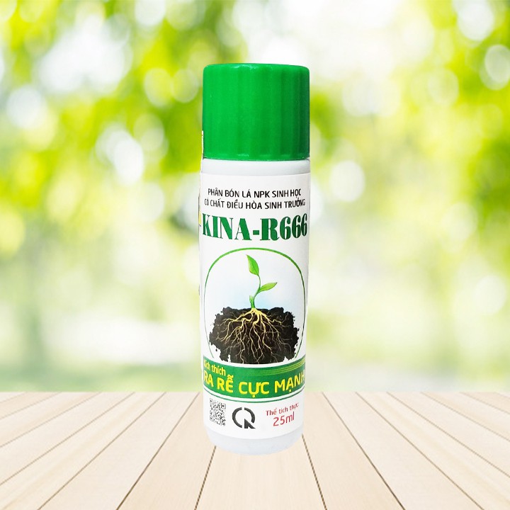 Phân bón kích thích ra rễ cực mạnh có chất điều hòa sinh trưởng KINA R666 25ml