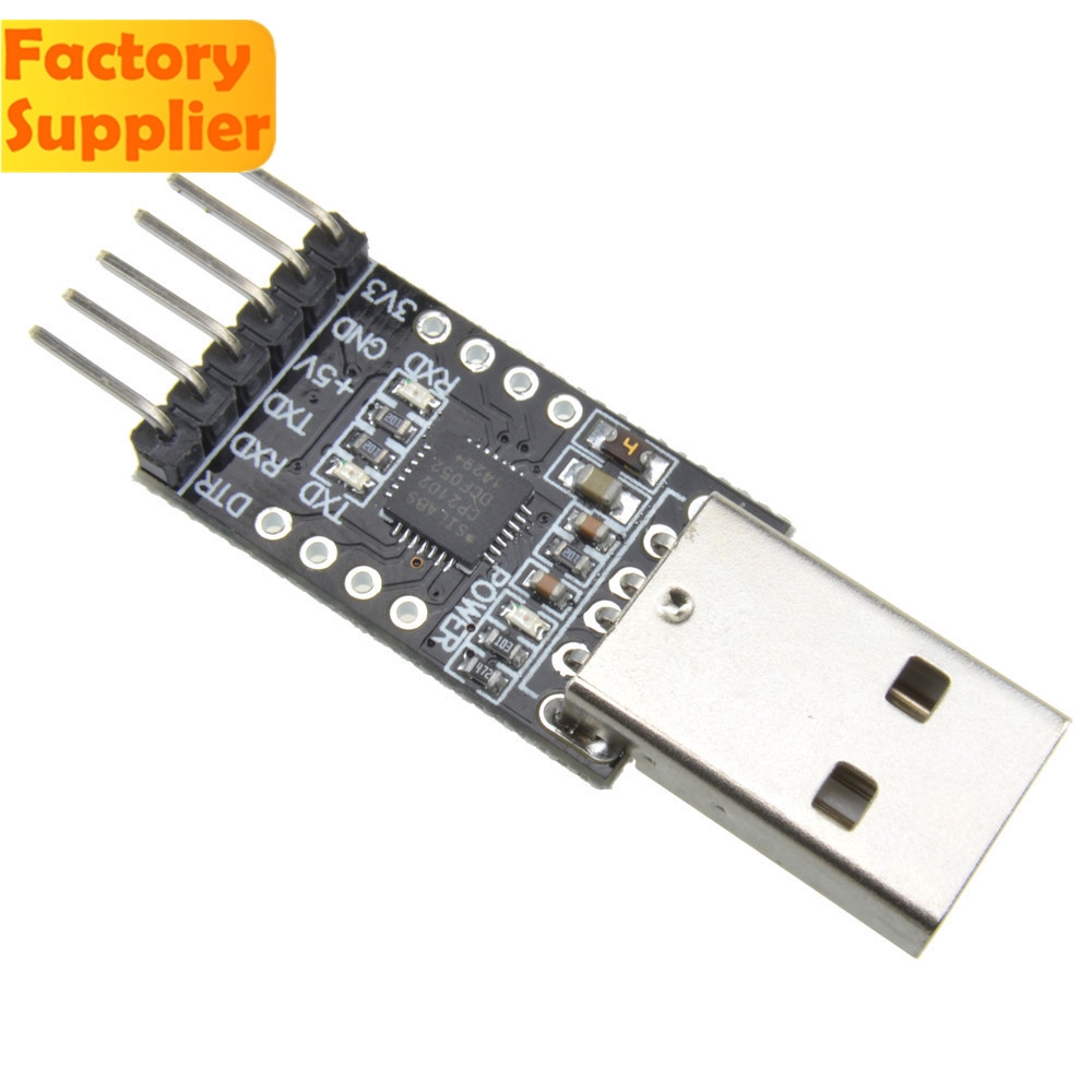 Mô Đun Chuyển Đổi Cp2102 Usb 2.0 Sang Ttl Uart 6pin Stc232 Cho for arduino 3.3v / 5v