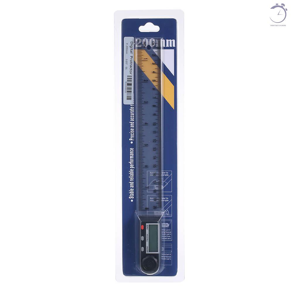Thước Đo Góc Kỹ Thuật Số Đa Năng 0-200mm 360 °