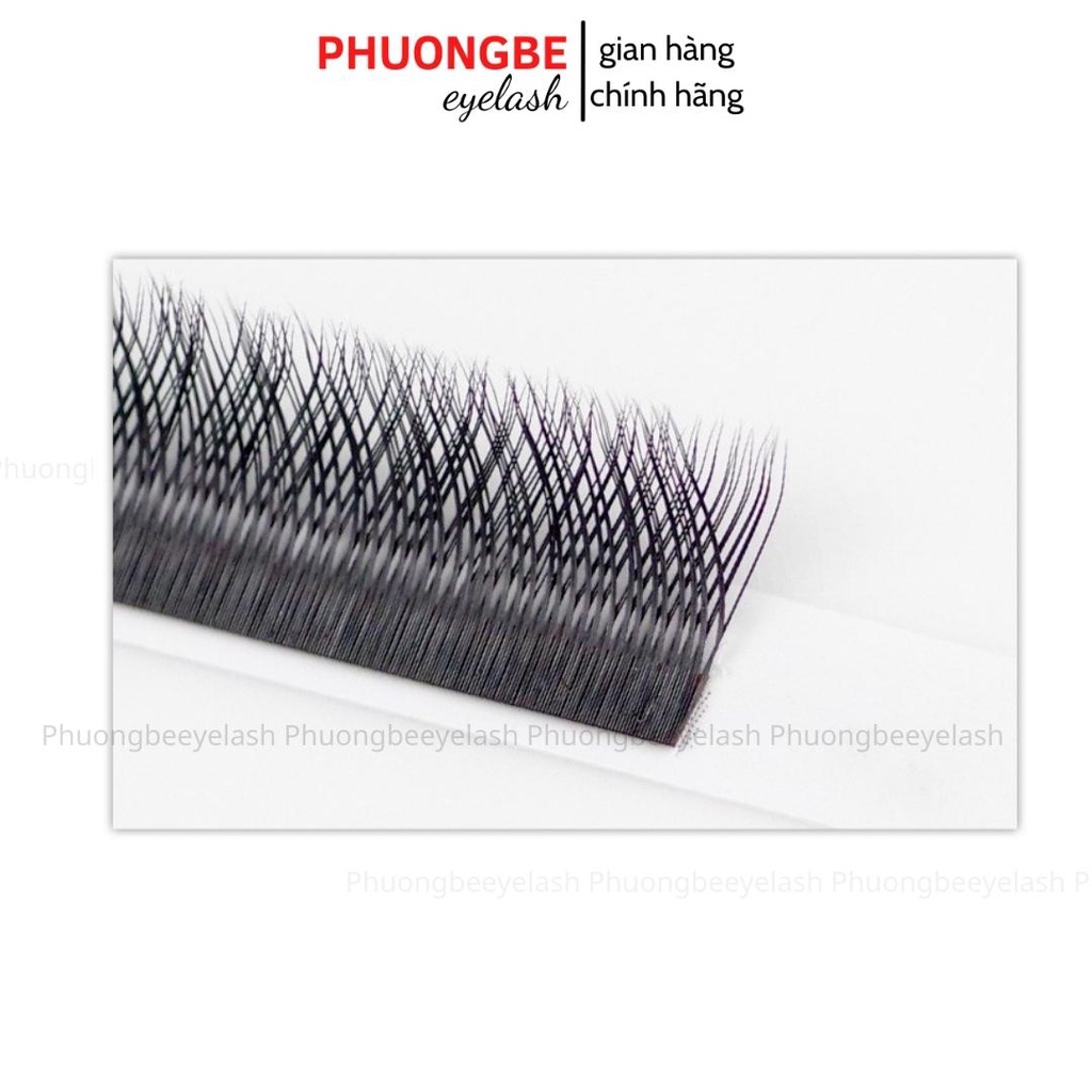 Mi khay yy mix size độ cong C độ dày 0.05 và 0.07 nội địa Trung loại đen mềm