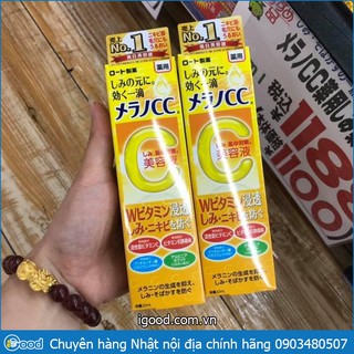 Serum CC Melano trị thâm, trắng da 20ml