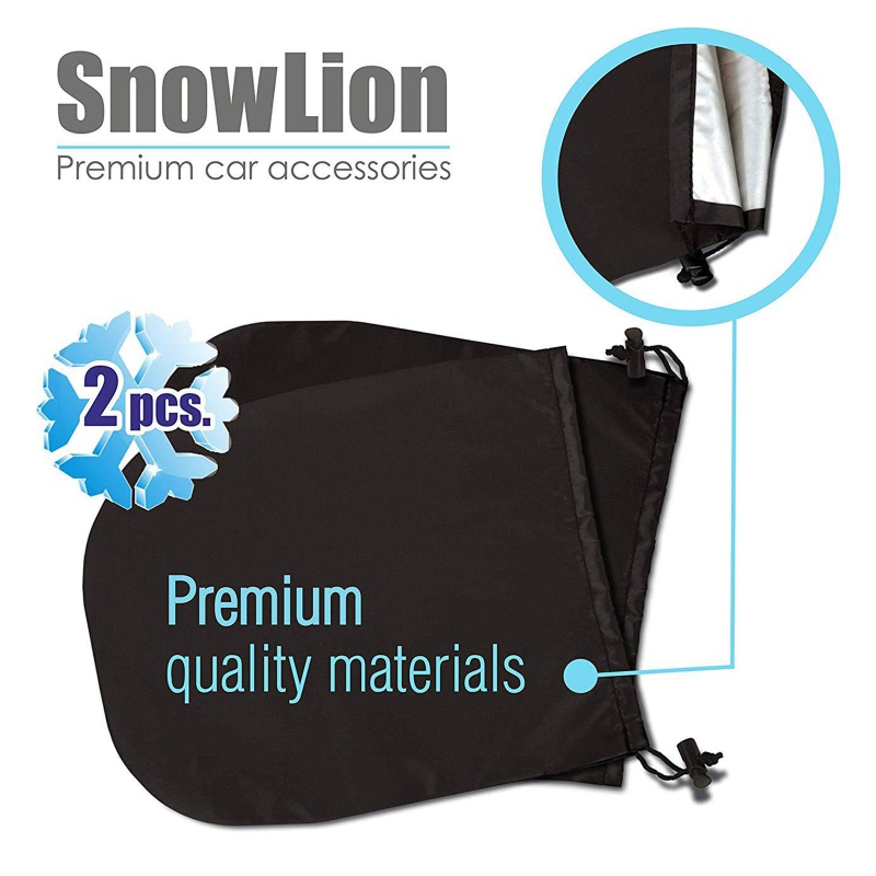 Tấm Phủ Kính Chiếu Hậu Xe Hơi Chống Nước Chống Tuyết Kích Thước 13x10.6in