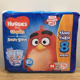 Tã-bỉm quần Huggies M74-Mới(cho trẻ 6-11kg) _Hàng mới,có sẵn