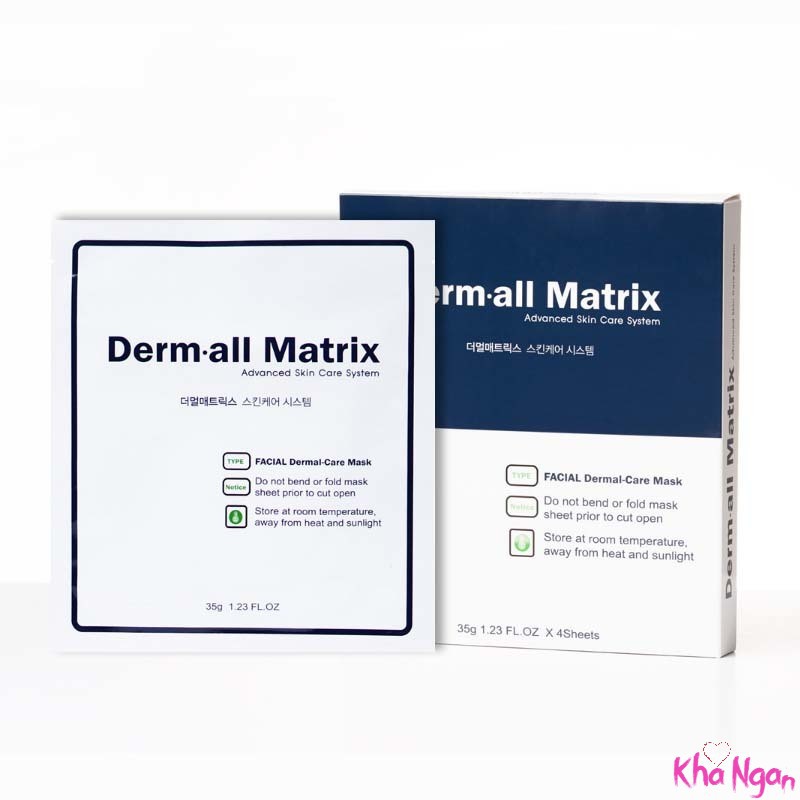 Mặt Nạ Collagen Nâng Cơ Căng Da DERM ALL MATRIX( miếng lẻ)