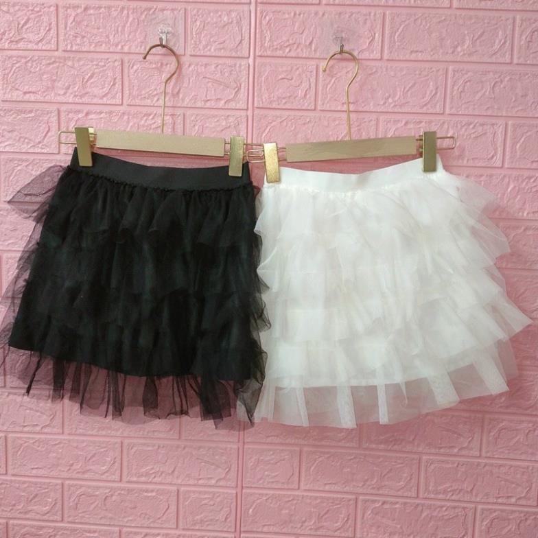 Chân Váy Voan Ngắn Nhiều Tầng Công Chúa Super Cute Trắng Đen DRCV32 Mys hitshop | BigBuy360 - bigbuy360.vn