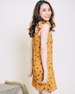 Đầm rớt vai