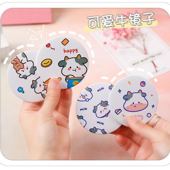 Gương mini dễ thương bỏ túi kiểu dáng Hàn Quốc S9K