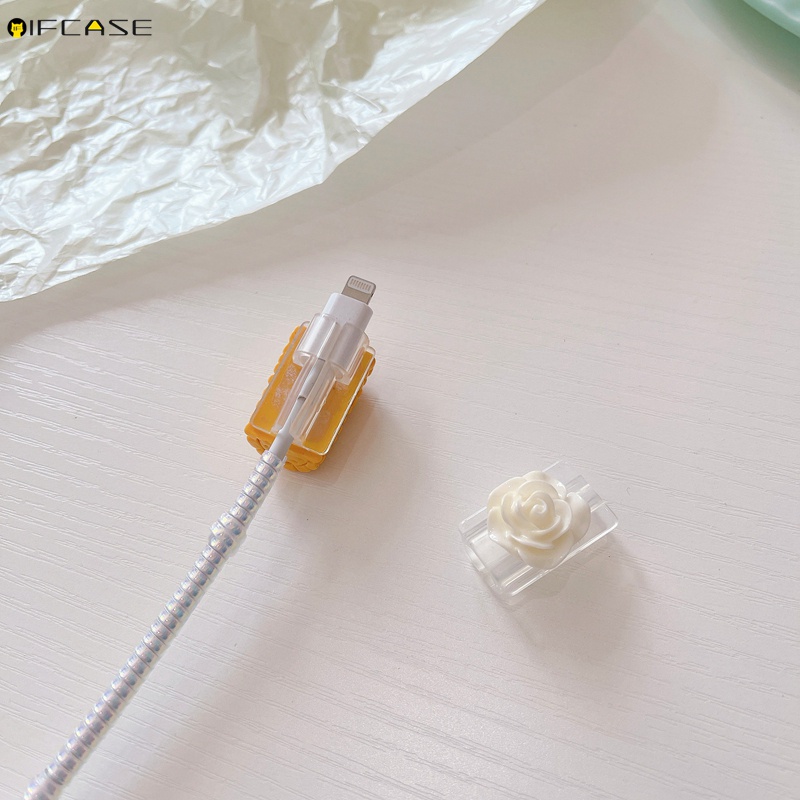 Vỏ Bảo Vệ Hộp Sạc Tai Nghe Airpods Trong Suốt Họa Tiết Hoa Quả Dễ Thương Vui Nhộn