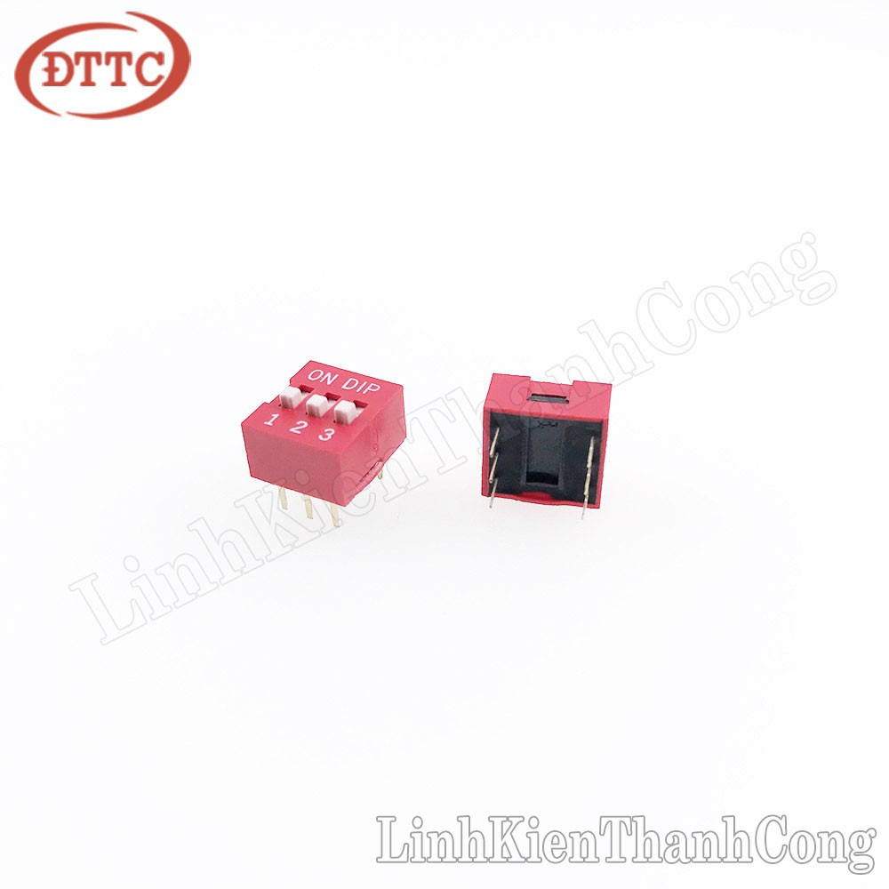 Công Tắc Bit 3P (3 Số) Màu Đỏ