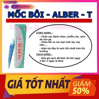ALBER-T SẢN PHẨM TRỊ MỐC LÁC CHO GÀ 10GR