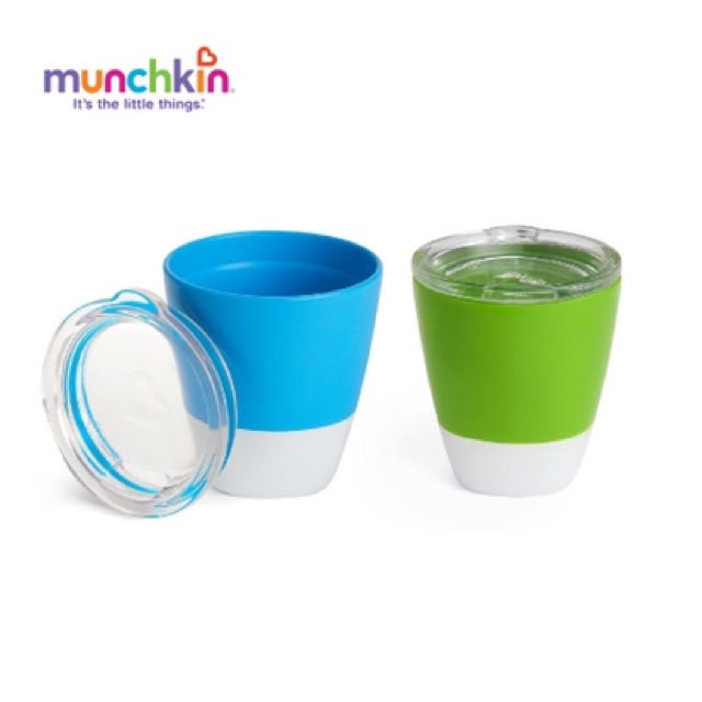 Cốc Có Nắp Munchkin (4 màu- Có Tách Set)