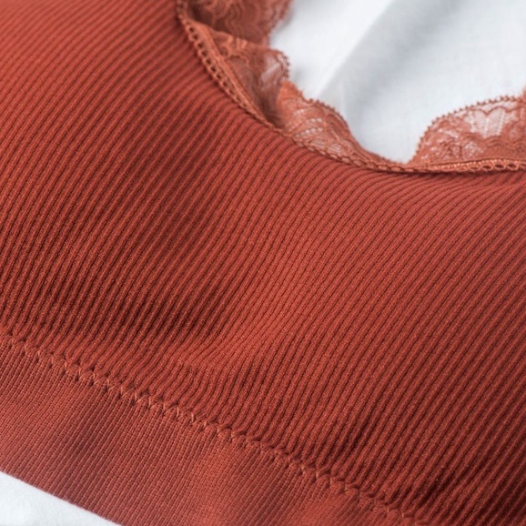 [Thanh Lý] Áo bra ren hoa 2 dây bản to không gọng nâng ngực KIMCHIBIKINI Áo ngực nữ cotton đệm vừa đẹp sexy AL001