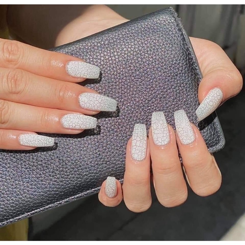 Sơn gel nứt Very Good Nail 2 màu trắng đen