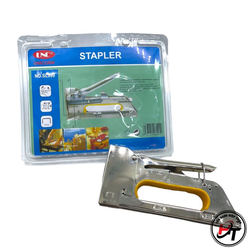 Súng bắn ghim gỗ cầm tay máy bấm ghim kìm dập gim UNC SBG-UNC