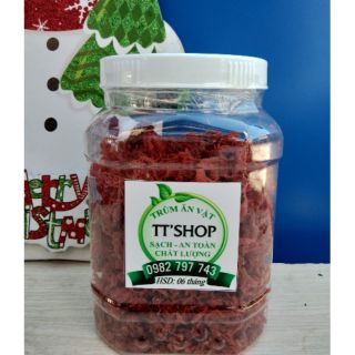 Hủ 500gr khô bò sợi chuẩn ngon (heo giả bò)