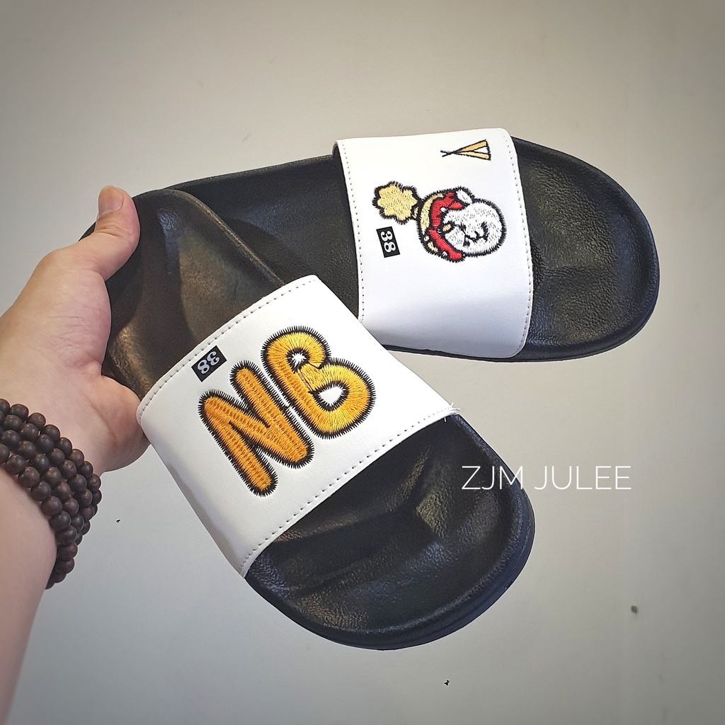 [New] Dép quai ngang nam nữ quai da chống nước chuẩn Cao cấp - Đủ bộ nhé