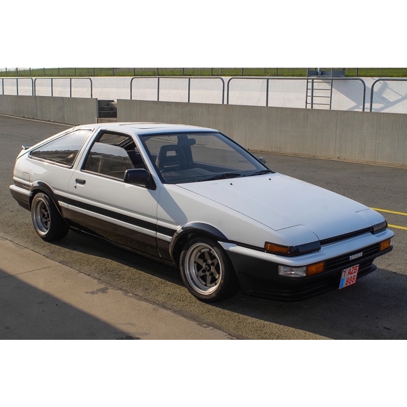 Xe mô hình Hot Wheels Premium Toyota ae86 Sprinter Trueno set Boulevard rất hiếm