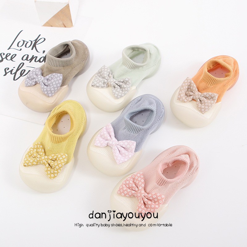 Giày bún - Giày tập đi siêu mềm cho bé Hàng Quảng Châu CAO CẤP (GB7)