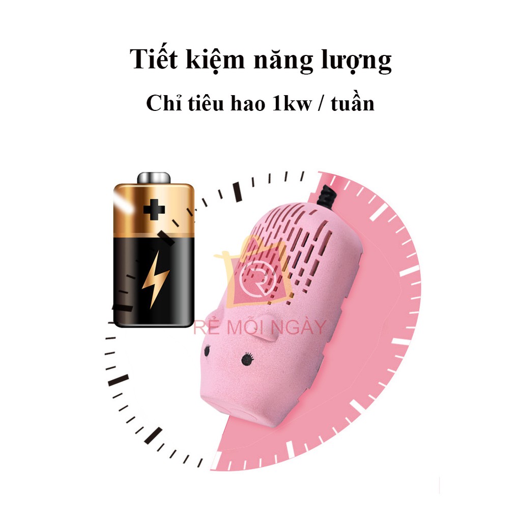 Máy sấy khô giầy hình heo ngộ nghĩnh