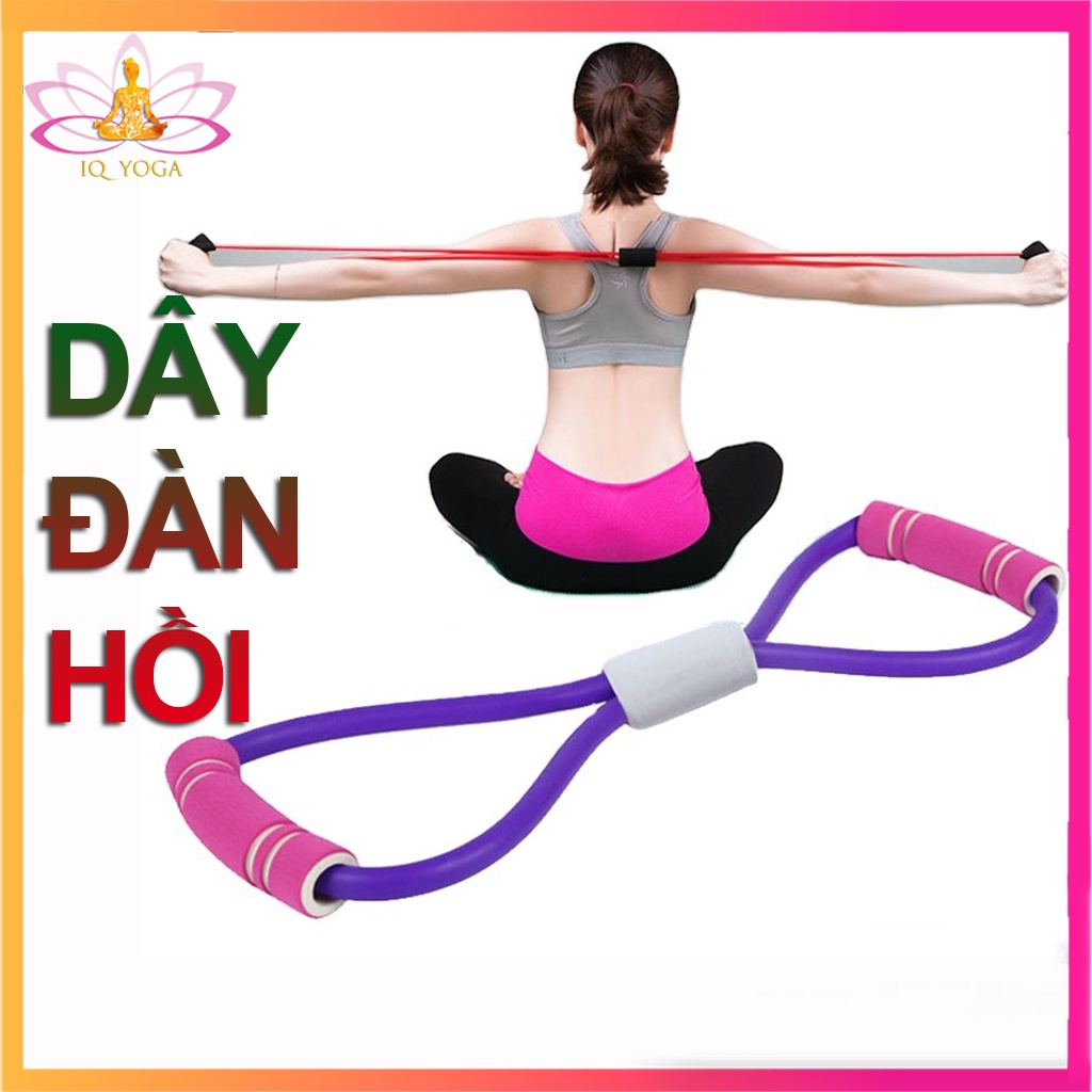 Dây kéo đàn hồi cao su số 8 hỗ trợ tập tay và khởi động