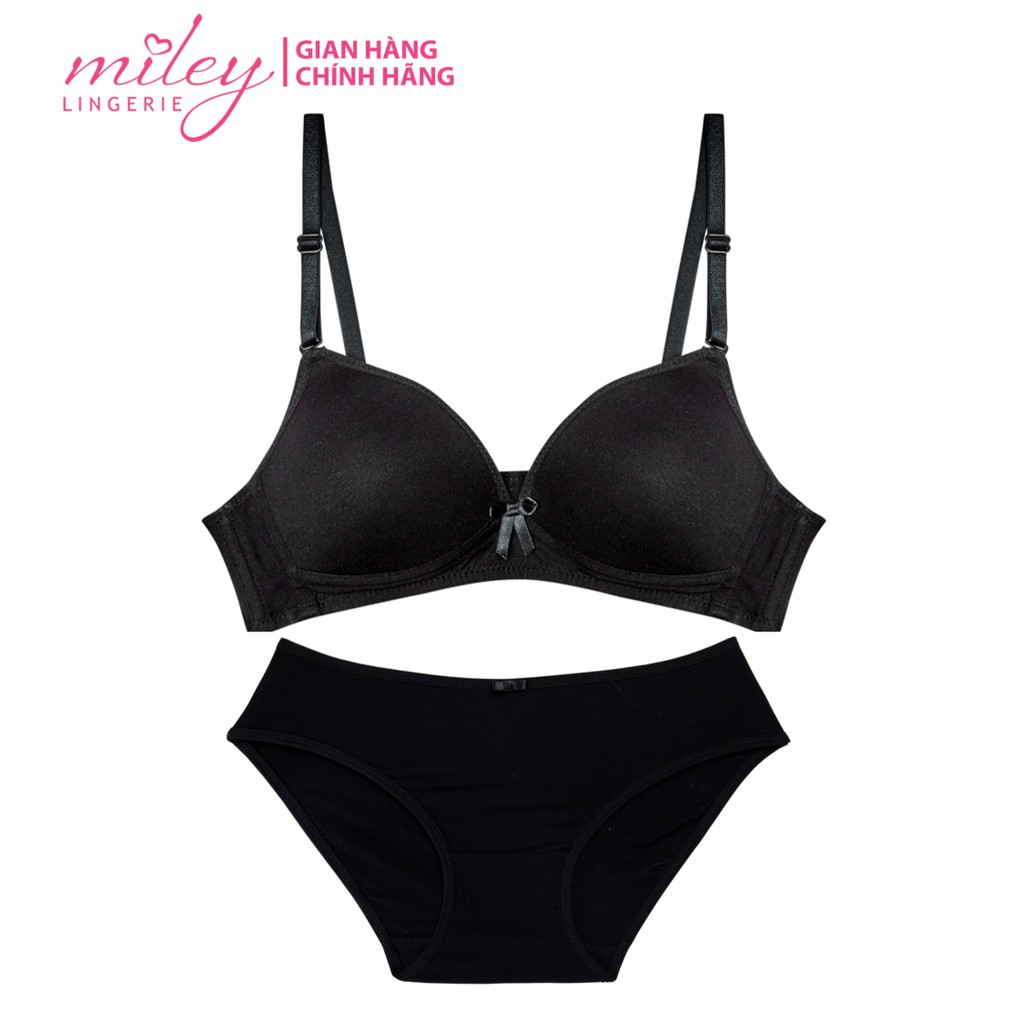 Bộ Đồ Lót Cotton Không Gọng MiLey Lingerie BRW01015- BCS0104