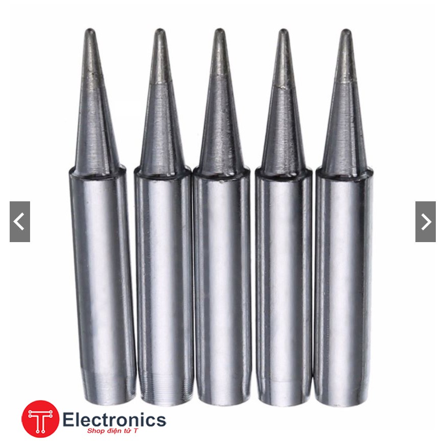 Bộ 5 Mũi Hàn Thiếc Nhọn 900M-T-B Cho Trạm Hàn 936/937/938/969