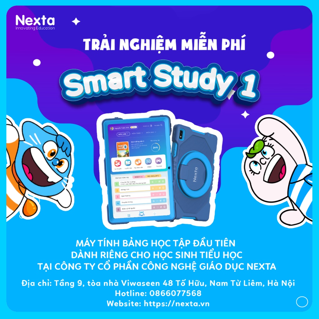 Máy tính bảng - Nexta Smart Study 1