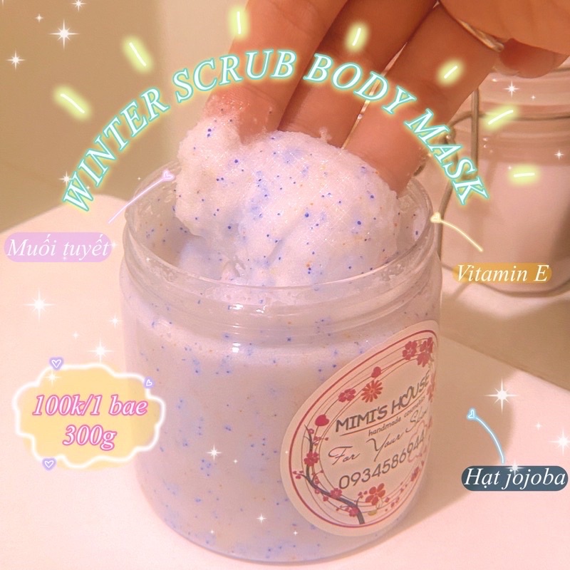 SCRUB BODY MASK DẠNG SỆT