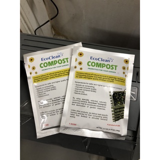 Vi sinh ủ phân hữu cơ gia đình - EcoClean Compost 100 gram ☘️