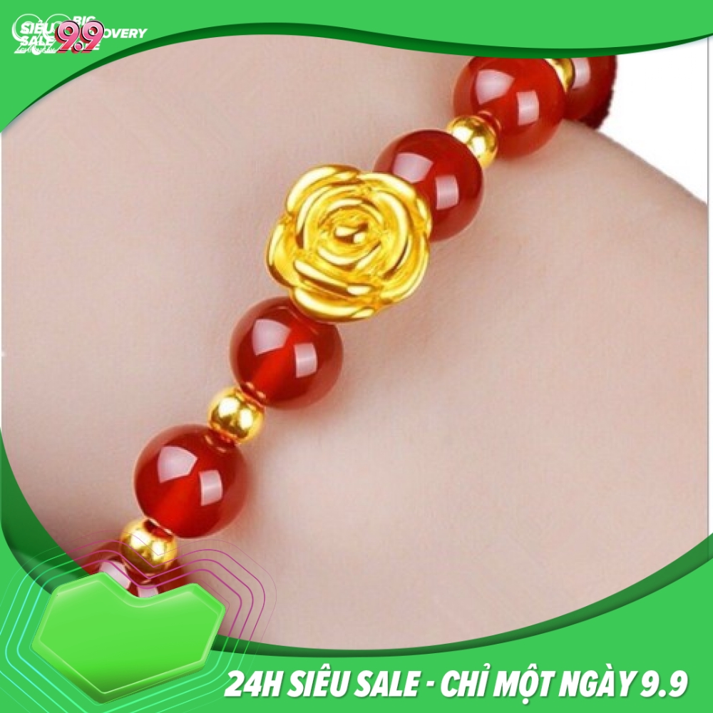 Vòng đeo tay hoa hồng H002