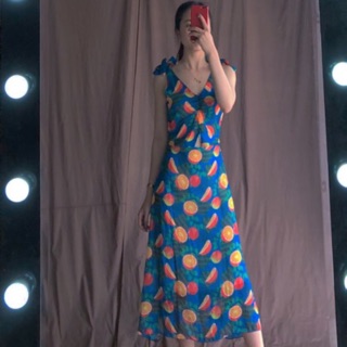Đầm maxi 2 dây
