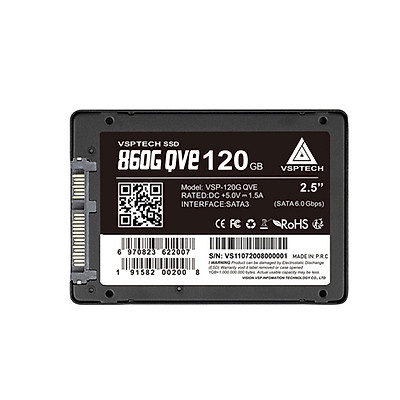 Ổ CỨNG SSD 120G 128G 240G 256G 512G VSPTECH 860G QVE (Vỏ nhôm - 500/450MBs) Chính hãng. VI TÍNH QUỐC DUY