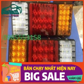 Đèn hậu LED xe tải, ĐÔi đèn hậu Led xe tải 1 đôi. hàng SILIDUO cao cấp