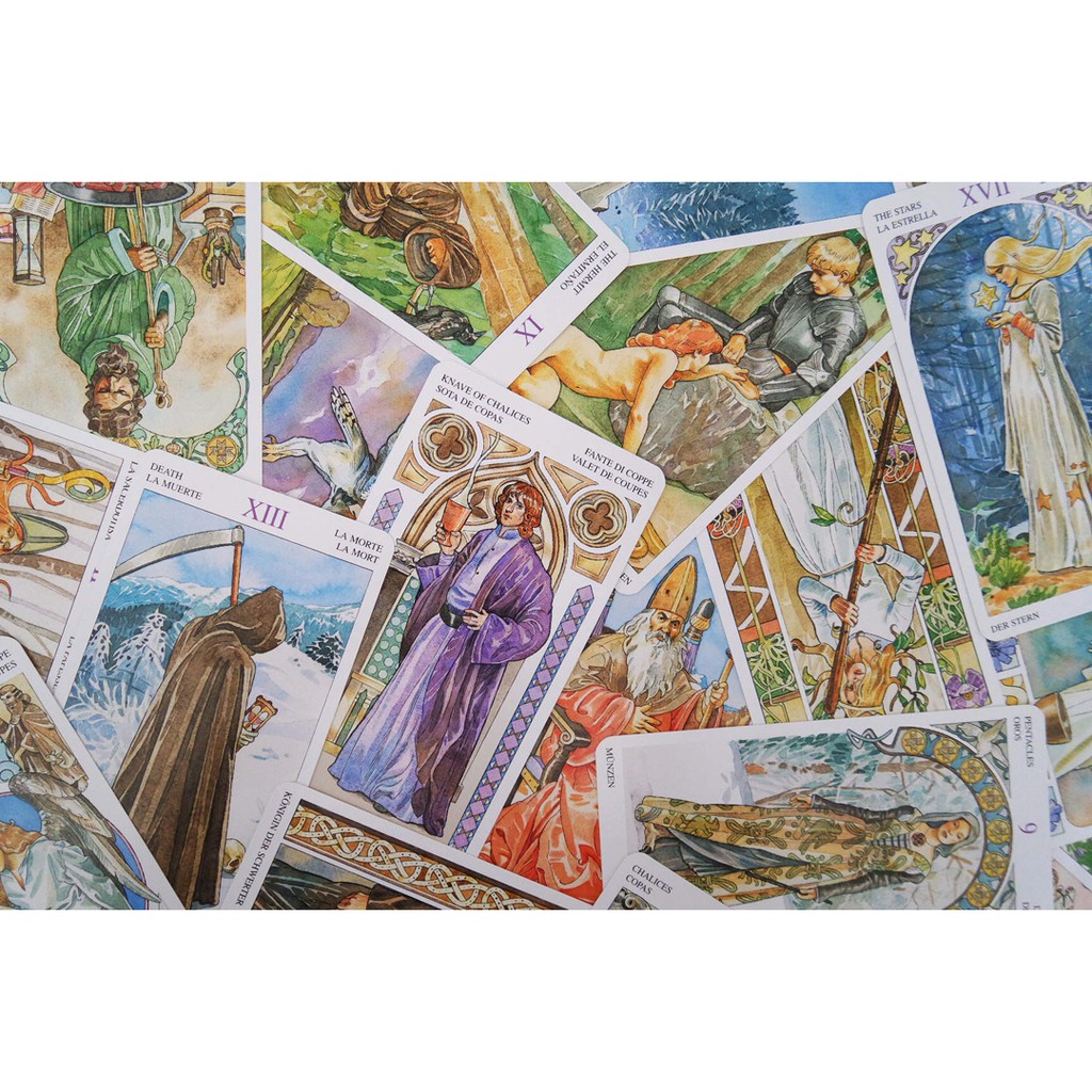 Bộ Bài Sorcerers Tarot (Mystic House Tarot Shop) - Bài Gốc Authentic Chính Hãng 100%