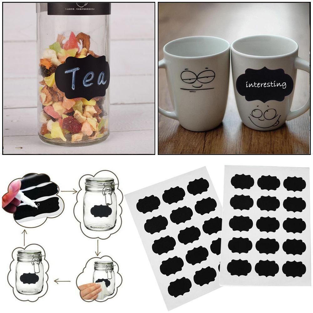 Set 15 / 30 Nhãn Dán Đánh Dấu Lọ Gia Vị Tiện Dụng