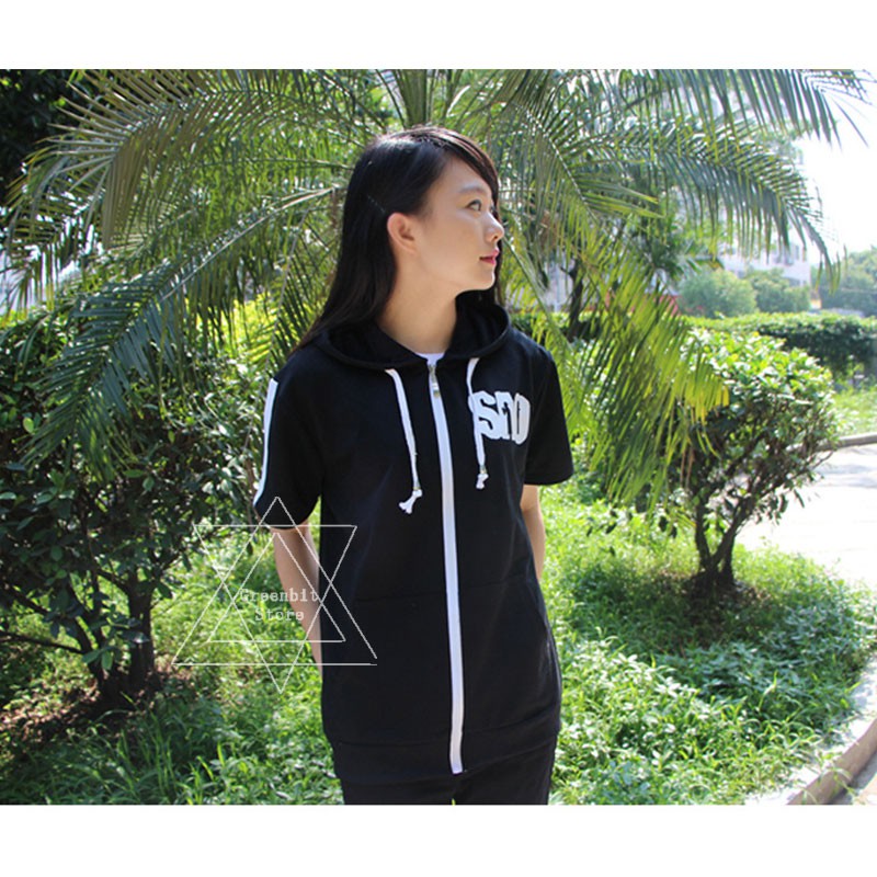 Áo khoác có nón in hoạ tiết Sword Art Online sao kirigaya kazuto thời trang | BigBuy360 - bigbuy360.vn