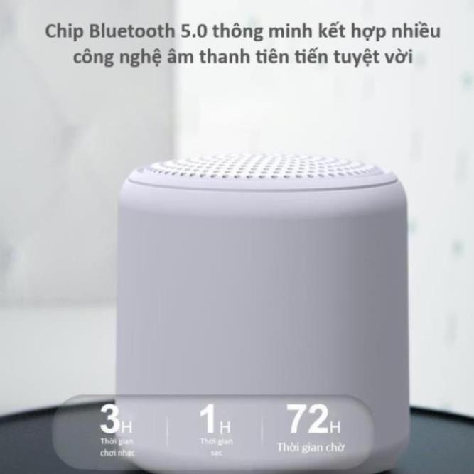 Loa bluetooth mini JVJ 3D BLT Không Dây-Loa di động dễ thương màu sắc,âm thanh vòm-Bảo hành chính hãng 12 Tháng