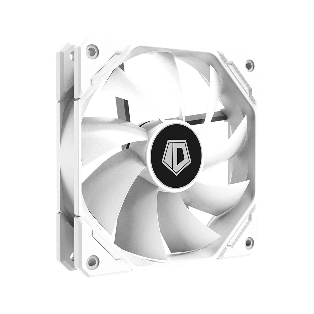 Quạt tản nhiệt ID-Cooling TF-12025-ARGB, ID-Cooling TF-12025 ARGB SNOW, Led 5v đồng bộ mainboard