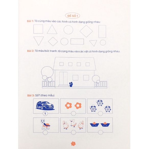 Sách - Bài Tập Thực Hành Toán Lớp 1 - Tập 1