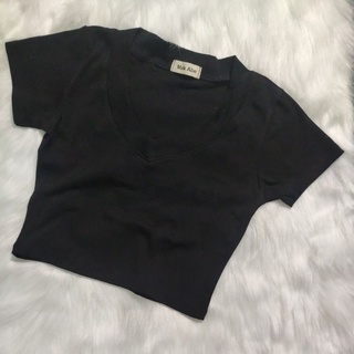 Áo thun croptop ngắn tay