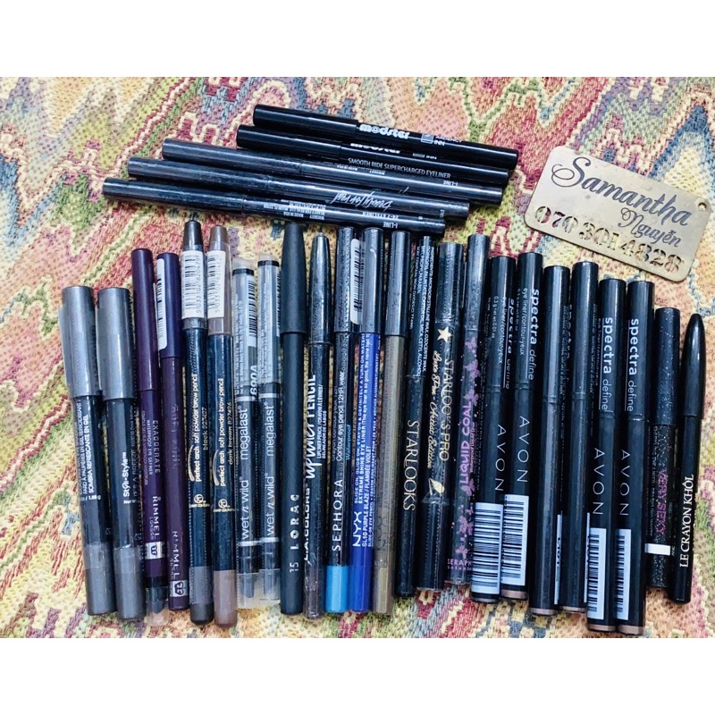 SALE 24 chì mắt sáp các hiệu lẻ màu -chọn 1-