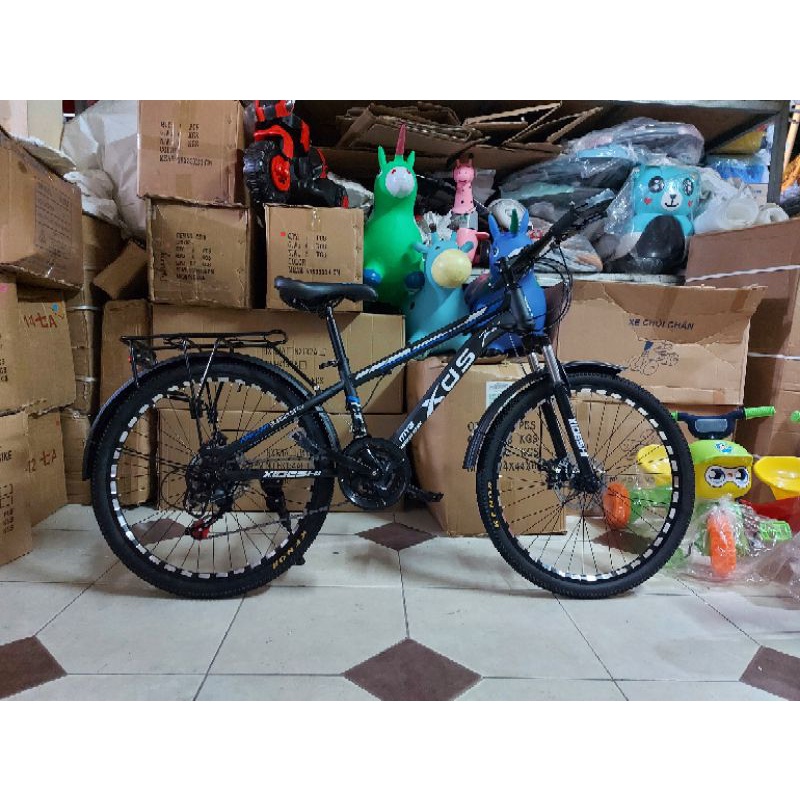Xe đạp địa hình người lớn phanh đĩa 24, 26 inch nhiều thương hiệu