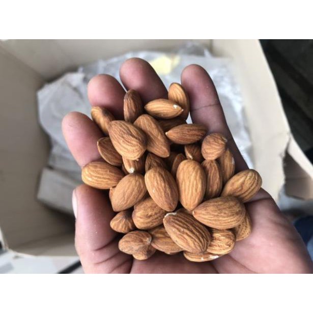 500g hạt hạnh nhân Mỹ lõi sống nấu sữa hạt. Keto - Healthy
