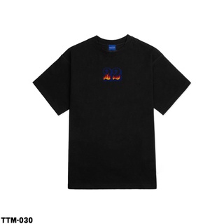 Áo thun twenty two unisex nam nữ oversized black - ttm-030 đen