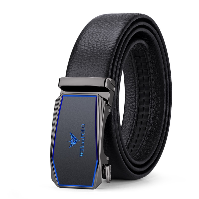 Thắt lưng nam cao cấp da bò thương hiệu  WILLIAMPOLO - POLO20879-82