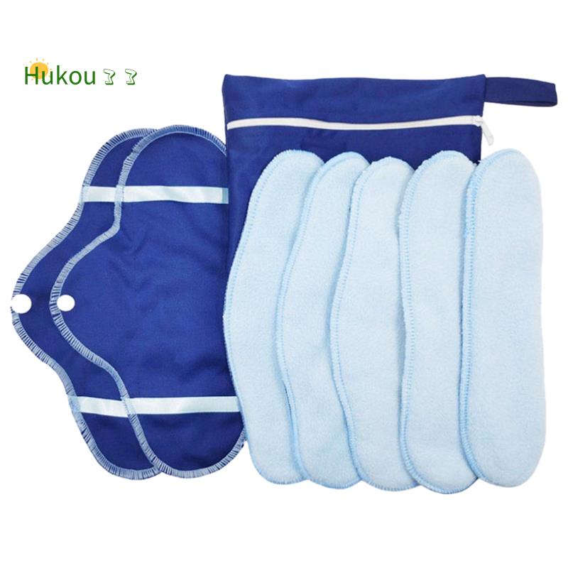 1 bộ băng vệ sinh bằng vải nỉ thoáng khí tái sử dụng được