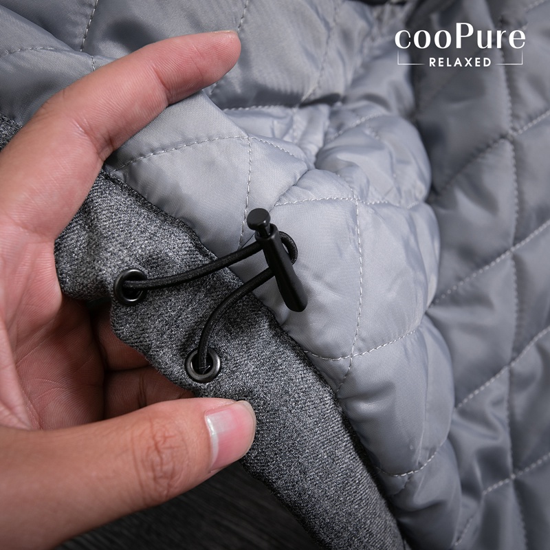 [cooPure] Áo khoác Parka cooPure, áo khoác 3 lớp trần bông, chống nước 100% NO.6104