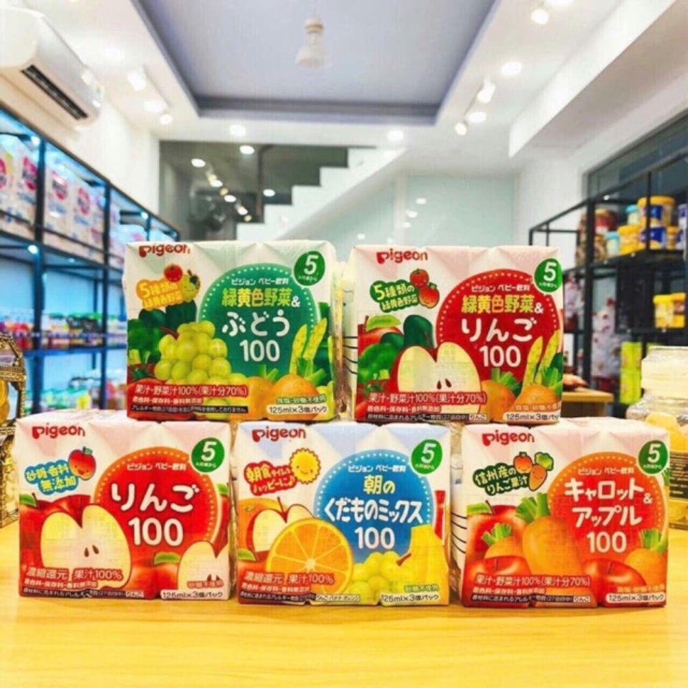 Nước Ép Trái Cây Pororo Hàn Bổ Sung Nước Hỗ Trợ Hệ Tiêu Hóa Cho Bé