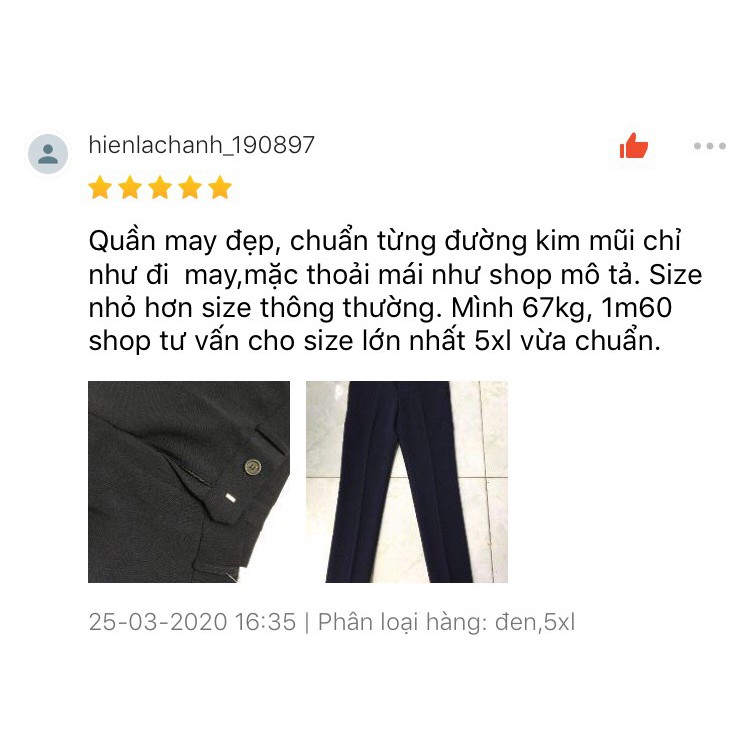 Quần Tây Công Sở Dáng Côn Đứng Cao Cấp Tây Collection, vải dày dặn, đường may kĩ, mặc đẹp tôn dáng